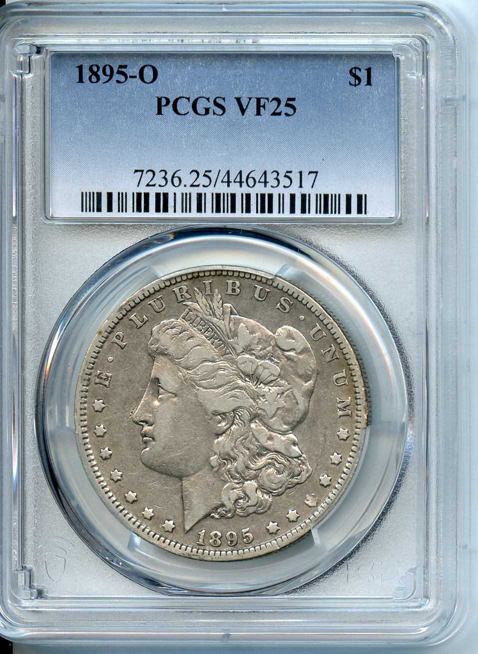 1895 O $1  PCGS  VF25  Morgan Dollar