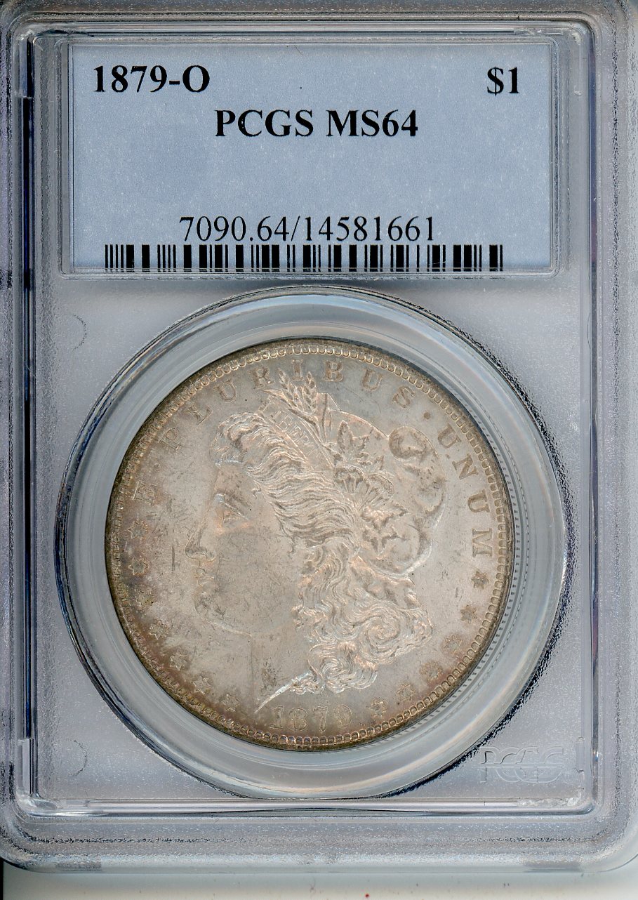1879 O $1 PCGS MS 64