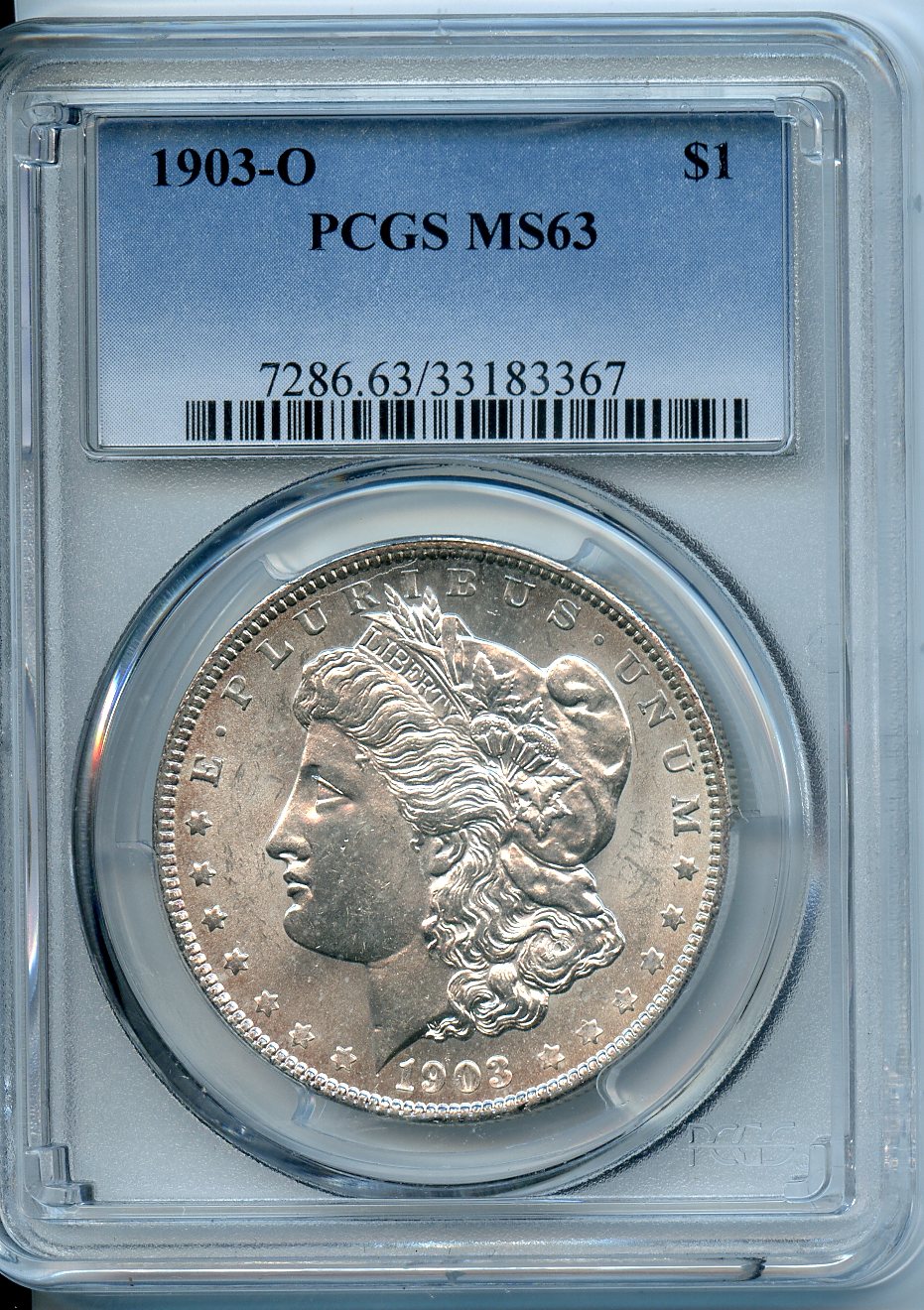 1903 O  $1  PCGS  MS63  Morgan Dollar