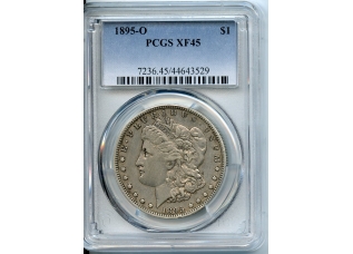 PMJ Coins & Collectibles, Inc. 1895 O $1  PCGS  XF45  Morgan Dollar