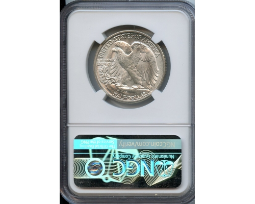 PMJ Coins & Collectibles, Inc. 1947 D 50C  NGC  MS64  Walking Liberty Half-dollar