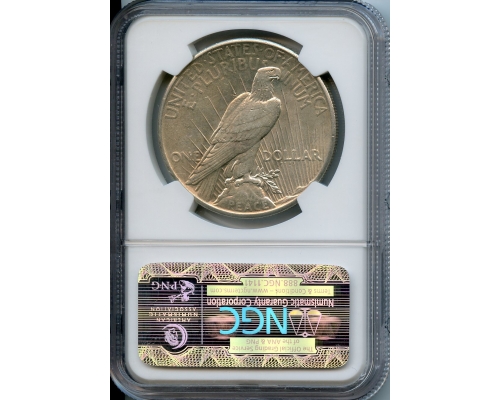 PMJ Coins & Collectibles, Inc. 1928  $1  NGC  AU58  Peace Dollar