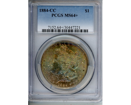 PMJ Coins & Collectibles, Inc. 1884 CC $1 PCGS MS 64+