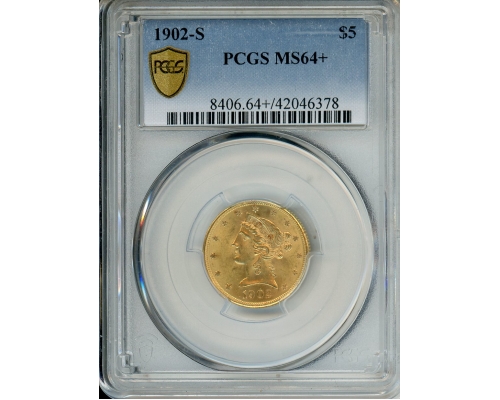 PMJ Coins & Collectibles, Inc. 1902 S $1 Gold PCGS MS64+