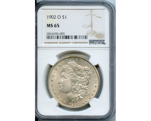 PMJ Coins & Collectibles, Inc. 1902 O $1  NGC  MS65  Morgan Dollar