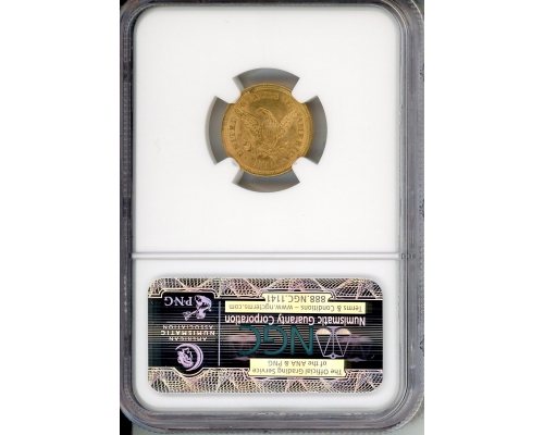PMJ Coins & Collectibles, Inc. 1857 $2.5 Gold NGC MS62 CAC