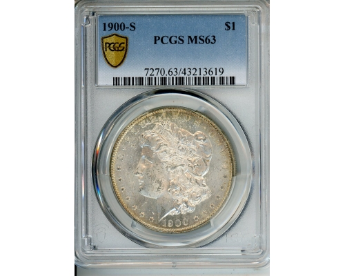 PMJ Coins & Collectibles, Inc. 1900 S $1 PCGS MS 63