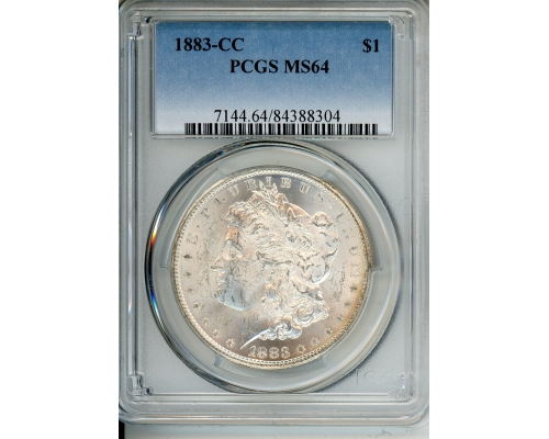 PMJ Coins & Collectibles, Inc. 1883 CC $1 PCGS MS 64