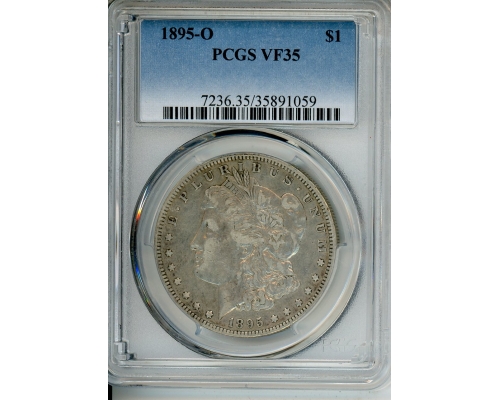 PMJ Coins & Collectibles, Inc. 1895 O $1 PCGS VF 35