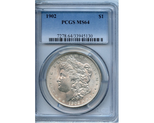 PMJ Coins & Collectibles, Inc. 1902  $1  PCGS  MS64  Morgan Dollar