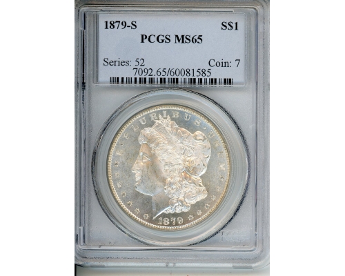 PMJ Coins & Collectibles, Inc. 1879 S $1 PCGS MS 65
