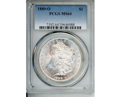 PMJ Coins & Collectibles, Inc. 1889 O $1 PCGS MS 64